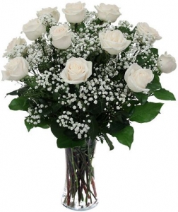 Ramo 12 rosas  Blancas 